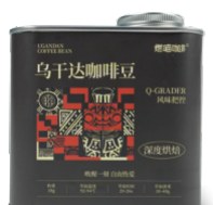 Our pack: Uganda coffee beans, can