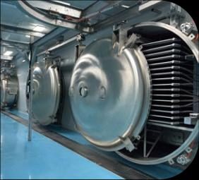 Vacuum freeze-dry chamber.